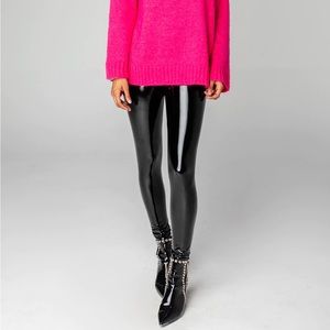 BuddyLove Liquid faux Leather Vegan Black Leggings Spanx dupe